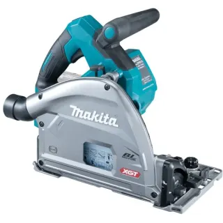 Makita Akku-Tauchsäge SP001GZ03 XGT, 40Volt, Handkreissäge (blau/schwarz, ohne Akku und Ladegerät, MAKPAC)