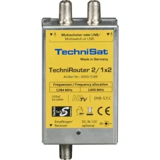 TechniSat TECHNIROUTER MINI 2/1X2, Multischalter (silber)