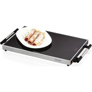 Rommelsbacher Warmhalteplatte WPR 305/E (edelstahl/schwarz, 300 Watt)