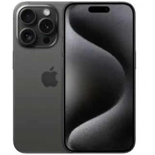 Apple iPhone 15 Pro 256GB Generalüberholt, Handy (Titan Schwarz, iOS)