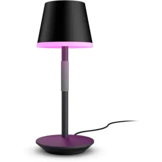 Philips HUE White & Color Ambiance Go tragbare Tischleuchte (schwarz)