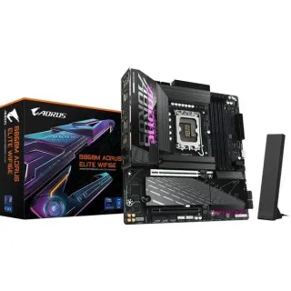 GIGABYTE B860M AORUS ELITE WIFI6E, Mainboard (schwarz, B-Ware)