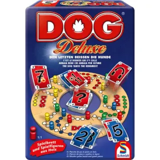 Schmidt Spiele DOG Deluxe in Metalldose, Brettspiel
