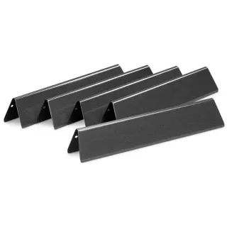 Weber Flavorizer Bars 7636, für Spirit 300-Serie ab 2013, emailliert, Schiene (schwarz, 5 Stück, B-Ware)
