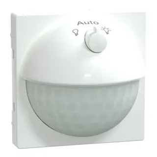 Merten Sensor-Modul mit Schalter, Unterputz, System M, Typ MEG5711-0325, Bewegungsmelder (weiß (glänzend), Retail)