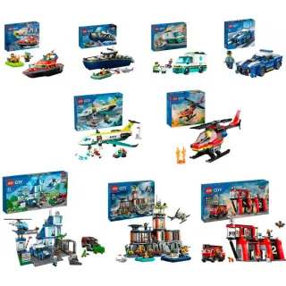 LEGO City Rettungsdienst Bundle, Konstruktionsspielzeug