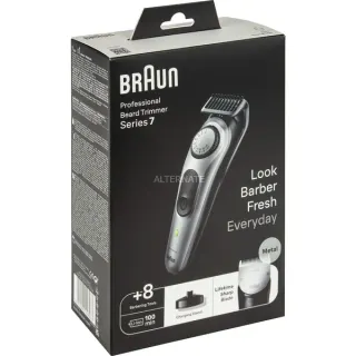 Braun Pro Barttrimmer 7 BT7420, Bartschneider (grau)