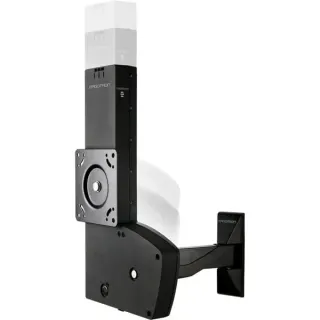 Ergotron Schiebe-Wandhalterung (schwarz, B-Ware)