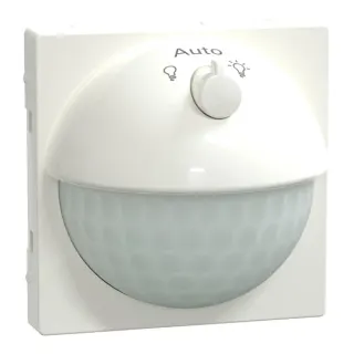 Merten Sensor-Modul mit Schalter Präsenzmelder Unterputz System M MEG5711-0319, Bewegungsmelder (weiß (glänzend), Retail)