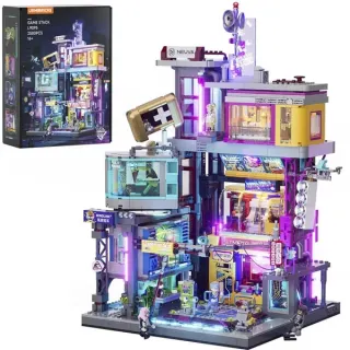 Lumibricks Cyberpunk Neoncity Gamestack, Konstruktionsspielzeug