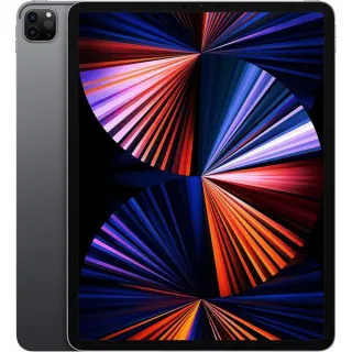 Apple iPad Pro 12,9" (128 GB) Generalüberholt, Tablet-PC (grau, 5G, Gen 5 / 2021)