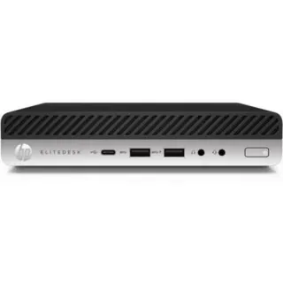 HP Elitedesk 800 G5 DM Generalüberholt, Mini-PC (schwarz/silber, Windows 11 Pro)