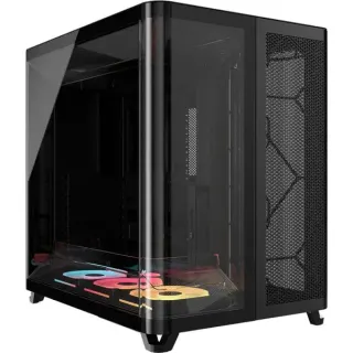 Corsair AIR 5400 LX-R LINK , Tower-Gehäuse (schwarz, Panoramic Glass, B-Ware)