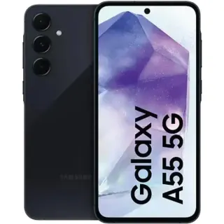 Samsung Galaxy A55 128GB Generalüberholt, Handy (Awesome Navy, Android, 8 GB)