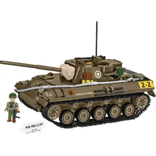 COBI M18 Hellcat, Konstruktionsspielzeug (Maßstab 1:28)