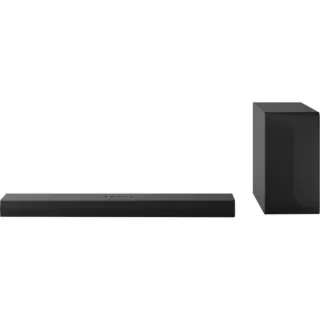 LG DS60T, Soundbar (schwarz, 3.1-Kanal, Kabelloser Subwoofer)
