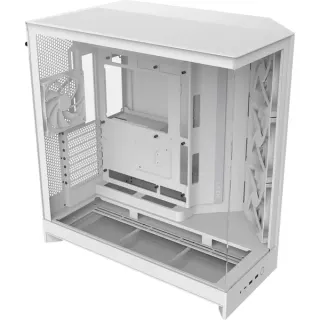NZXT H9 Flow , Tower-Gehäuse (weiß (matt), Tempered Glass x 2, B-Ware)