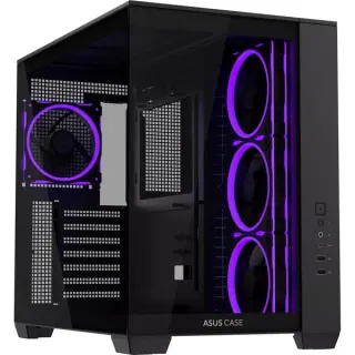 ASUS A32 PLUS ARGB , Tower-Gehäuse (schwarz, Tempered Glass x 2, B-Ware)