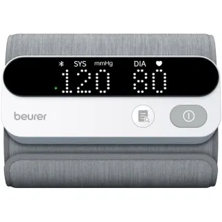Beurer BM 59 Oberarm , Blutdruckmessgerät (weiß/schwarz, Bluetooth, B-Ware)