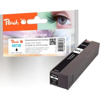 Peach Tinte schwarz PI300-960 (kompatibel mit HP 973X, keine Tintenstandsanzeige.)