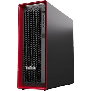 Lenovo ThinkStation P5 Gen 2 (30KB0028GE), PC-System (schwarz/rot, Windows 11 Pro for Workstations)