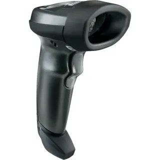 Zebra LI2208, Barcode-Scanner (schwarz, Kit mit USB-Kabel und Standfuß)