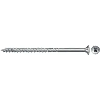 fischer Spanplattenschraube Power-Fast II 6,0x280 Senkkopf (50 Stück, Teilgewinde, verzinkt)