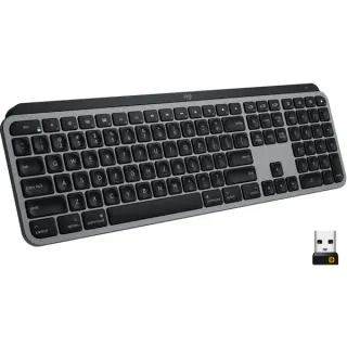 Logitech MX Keys für Mac, Tastatur (dunkelgrau, DE-Layout)