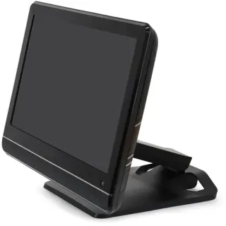 Ergotron Neo-Flex Touchscreen-Standfuß, Monitorhalterung (schwarz)