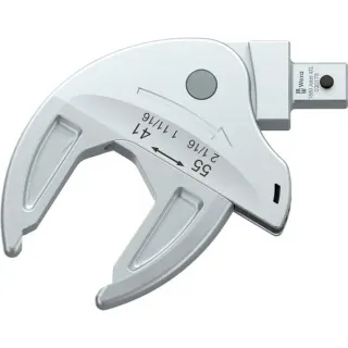 Wera 7880 Joker 4XL Selbstjustierender Einsteck-Maulschlüssel, Schraubenschlüssel (für Schlüsselweite 41-55 mm, 14x18 mm)