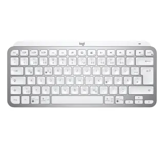 Logitech MX Keys Mini, Tastatur (hellgrau/weiß, DE-Layout)