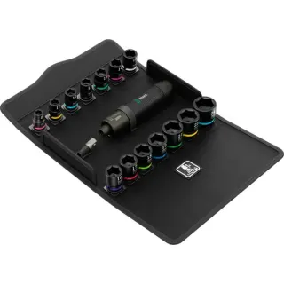 Wera 2090/16 Impaktor Schlagschraubendreher Set 1, metrisch, 3/8", Schlagschrauber (16-teilig)