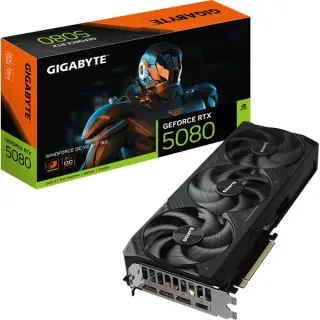 GIGABYTE GeForce RTX 5080 WINDFORCE OC V2 SFF 16G, Grafikkarte (DLSS 5, 3x DisplayPort, 1x HDMI 2.1)