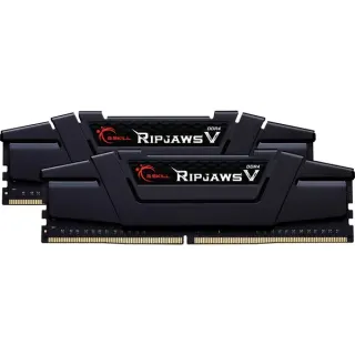 G.Skill DIMM 16 GB DDR4-3600 (2x 8 GB) Dual-Kit, Arbeitsspeicher (schwarz, F4-3600C18D-16GVK, Ripjaws V, INTEL XMP)