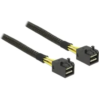 DeLOCK Kabel Mini SAS HD SFF-8643 > Mini SAS HD SFF-8643 (schwarz, 1 Meter)