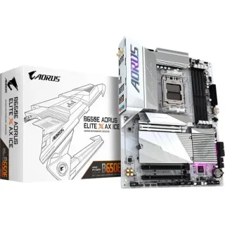 GIGABYTE B650E AORUS ELITE X AX ICE, Mainboard (weiß/silber, B-Ware)