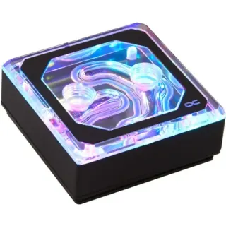 Alphacool Eisblock XPX Aurora Edge Acryl Black, CPU-Kühler (transparent/schwarz, B-Ware)