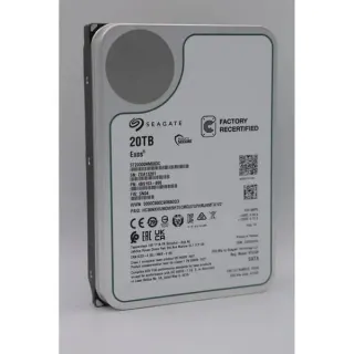 Seagate Exos X20 20 TB Generalüberholt, Festplatte (SATA 6Gb/s, 3,5", B-Ware)