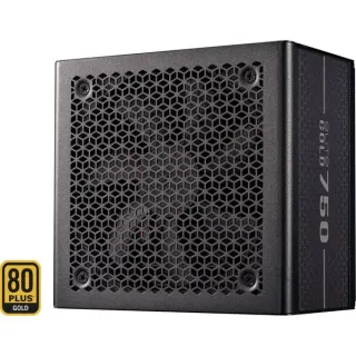 Cooler Master ELITE GOLD 750, PC-Netzteil (schwarz, 1x 12-Pin High Power GPU, 2x PCIe, 750 Watt)