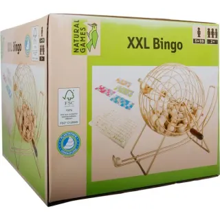 VEDES Natural Games Extra Großes Bingo Spiel, Brettspiel (B-Ware)