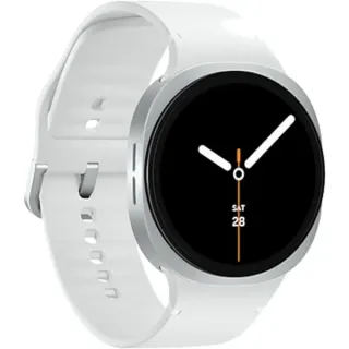 Samsung Galaxy Watch8, Smartwatch (silber, 44 mm, LTE, Sport Band M/L, B-Ware)