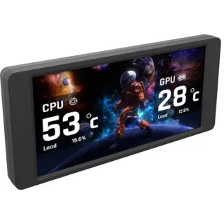 Thermaltake 6 Zoll LCD Bildschirm Kit , Display (schwarz)