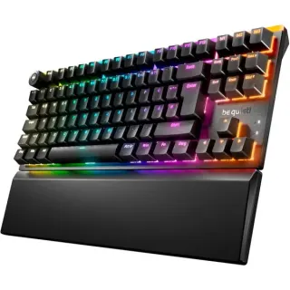 be quiet! Light Mount TKL, Gaming-Tastatur (schwarz, DE-Layout, be quiet! Silent V2 Tactile, B-Ware)