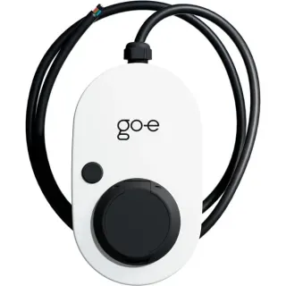 go-e Charger Gemini, 11 kW (16A 3-phasig), Wallbox (weiß/schwarz, ohne Kabel)