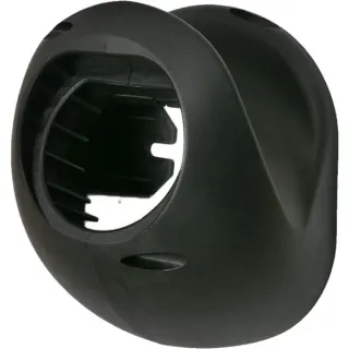 go-e Typ 2 Kabelhalter, Wandhalterung (schwarz, mit Steckergarage)