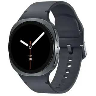 Samsung Galaxy Watch8, Smartwatch (dunkelgrau, 40 mm, Sport Band S/M)