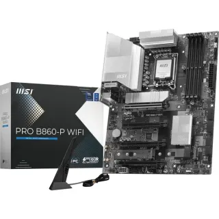 MSI PRO B860-P WIFI, Mainboard (silber, B-Ware)