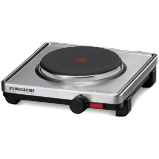 Rommelsbacher Kochplatte AK 1599 (edelstahl/schwarz, B-Ware)