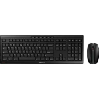CHERRY STREAM DESKTOP RECHARGE, Desktop-Set (schwarz, EU-Layout (QWERTY), Cherry SX-Scherentechnologie, B-Ware)