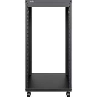 Digitus Universal 19-Zoll Equipment Rack mit Rollen, Rack, Server-Gehäuse (schwarz, 21 Höheneinheiten, B-Ware)